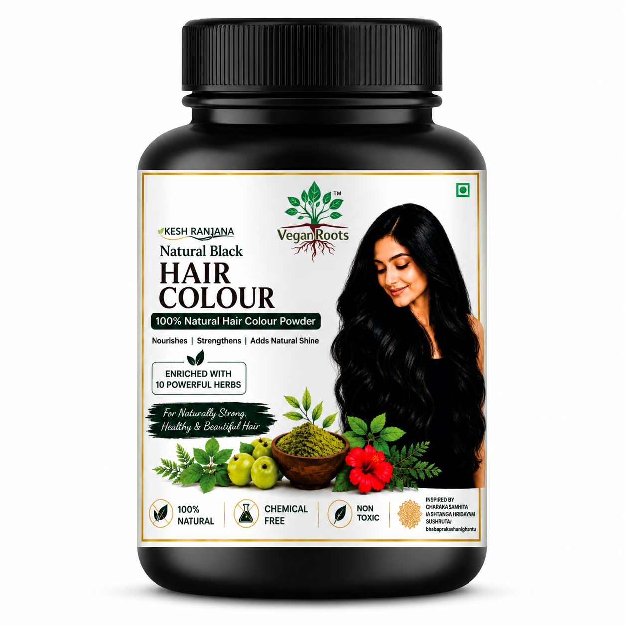 Kesh Ranjana Natural Black Hair Colour 200G